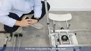 Sliding Shower Chair Tub Transfer Bench with Swivel Seat