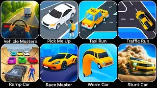 Ramp Car Racing - Vehicle Masters,Taxi Run,Race Master,Traffic Run, Car Racing 3D - Android Gameplay