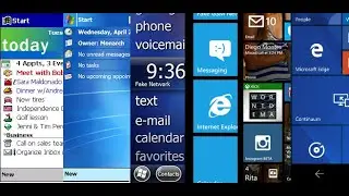 Evolution of Windows Phone OS! (2000-2017)