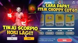 SPIN TINJU SCORPIO HOKI BANGET !! Bocoran Event FF x Choppy Cuts & Borong Fist Scorpio Crimson Grasp