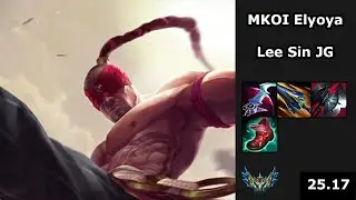 MKOI Elyoya (Lee Sin) vs G2 Caps (Kindred) - LEC Playoff training arc - EUW Challenger - Patch 25.17
