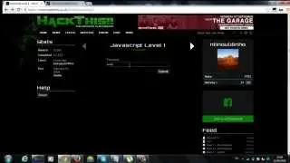 HackThis Javascript Level 1