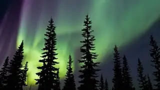 Garnetflame- Aurora Borealis (Ai music video ambient/EDM)