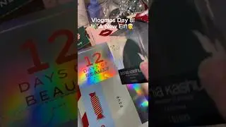 (Snoop is the new elf btw!🫶)#christmas#elf#haul#unboxing#skincare#makeup#aesthetic#adventcalendar