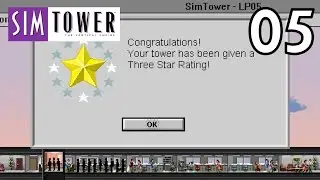 Let's Play SimTower: The Vertical Empire &bull; 05 &bull; Three Star Rating ⭐⭐⭐
