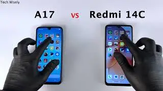 SAMSUNG A17 против Redmi 14C — тест скорости