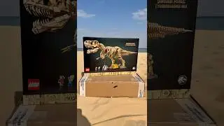 LEGO Jurassic World Dinosaur Fossils: T-Rex under the sand! #lego #rlfm #reveal #dinosaur #76968