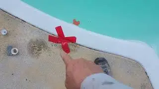 Broken wall fitting on a fiberglass pool | fixed by a pro!