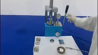 Manual tablet press machine used video  #machine