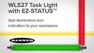 Banner WLS27 Multicolor LED Strip Light with EZ-STATUS&trade;