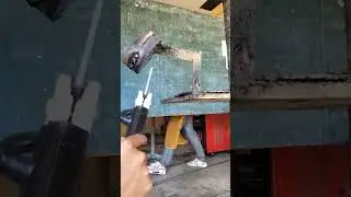 capping welding technique Single pass only in 6G position only expert weldor can perform this.