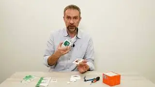 Монтаж рамки Schneider Electric Sedna на терморегулятор SPYHEAT ETL-308B