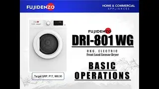 DRI 801WG Basic Operations