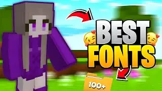 | Top 10 Fonts Every Minecraft YouTuber Uses |  ✨🎀 #best #fonts 