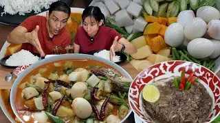 တမယ်တည်းနဲ့ ထမင်းမြိန်တဲ့ ဘဲဥသီးစုံပဲကုလားဟင်း