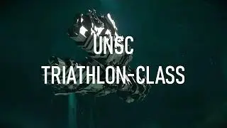 Halo UNSC Triathlon Class Cruiser (Space Engineers)