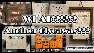 ***CLOSED***WHAT?!?!?! ANOTHER GIVEAWAY???? | Momma Hutch Designs Giveaway