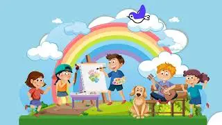 Colorful World: A Rainbow Adventure for Kids! 🌈🎨 Fun Learning & Exploration!