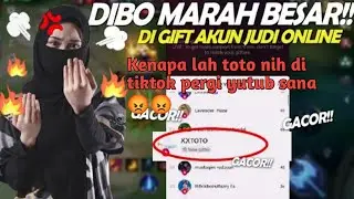 Dibo kesal kerana di gift toto 😡😡🤬 #dibo