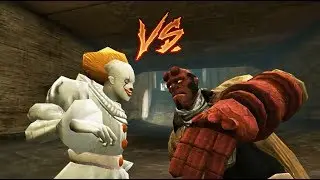 Hellboy VS Pennywise - Death Battle (GTA 5)