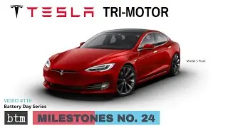 Tesla Tri-Motor Model S Plaid &ndash; Teaser and Prototype Speed Run at Laguna Seca | Battery Day Series