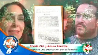 Sharis Cid y Arturo Peniche demandan publicación que los relacionaba | El cóctel | Hoy