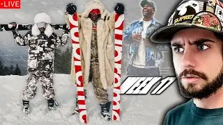 SUPREME WEEK 17 🔴 MASSIVE WINTER DROP 🔴 SUPREME SKIS 🔴 MLB COLLAB 🔴 #LIVECOP
