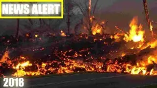 Hawaii Volcano--Lava Flow nears Hawaii Geothermal Plant's - Risking Deadly Gas Release
