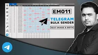 Telegram bulk Msg sender | Telegram bulk message sender with excel | Genius Devel