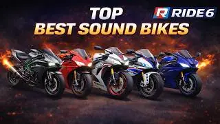 Top 5 Best Bikes Sound in RIDE 6 🎧🔥