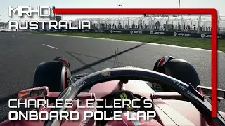 Recreating Charles Leclerc&acute;s Onboard Pole Lap | 2022 Australian Grand Prix | F1 2022