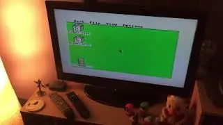 Making sure my Atari 1040ST disk drive is working ok - let&rsquo;s give Damocles a spin