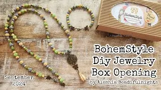 BohemStyle Diy Jewelry Box September 2024 Opening