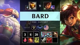 Bard Support vs Milio - NA Diamond Patch 25.16