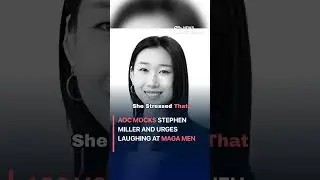 How Tall Is Stephen Miller: AOC Mocks Stephen Miller and Urges Laughing at MAGA Men #politics