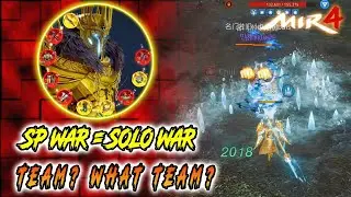 SP War: When Team Means Just Me | MIR4 Lancer PvP