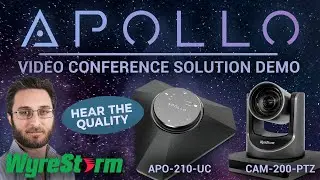 Hybrid Collaboration At It's Finest For Conference Room Environments - Apollo 210 VC Solution Demo