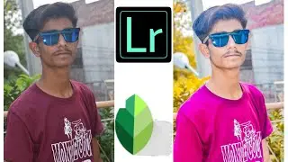How to picture editing with light room & snapseed