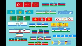 What if Turkic Flags had Variants?