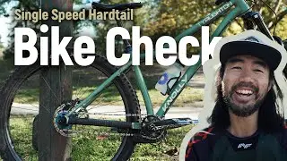 Steve's Single Speed Knolly Hardtail Bike Check!