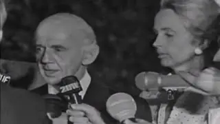Prime Minister William McMahon conceding defeat in the 1972 federal election