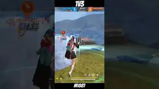 1v3 m1887❤️||FREE FIRE||FF MAX || #freefire #freefiremax #viral #ffshorts #shorts