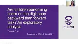 Are children performing better on the digit span backward than forward task? An exploratory analysis