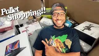 A Whole Pallet Of ELECTRONICS?! Liquidation Pallet Shopping!!