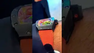 special edition richard mille RM 68-01 gets uniquely tagged by graffiti artist cyril phan 01