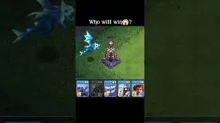 Monolith vs Max Level Electro Dragon 😱 #clashofclans #shorts #coc