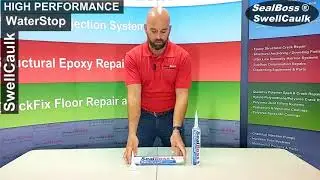 SealBoss SwellCaulk Construction Joint Sealant Hydrophilic Swelling Waterstop  Cartridges | Sausages