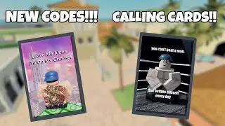 NEW ARSENAL CODES!! | CALLING CARDS! | Roblox Arsenal