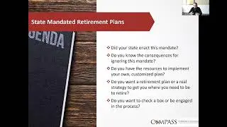 State Mandated Retirement Plans: Are You in Compliance?