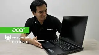 Unboxing laptop Acer Predator Helios 18 con Intel Core i7 📦💻